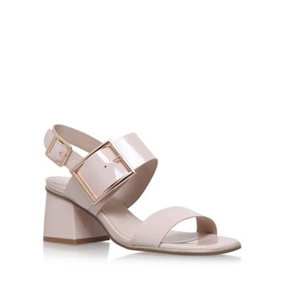 Natural 'Emilia' high heel sandals